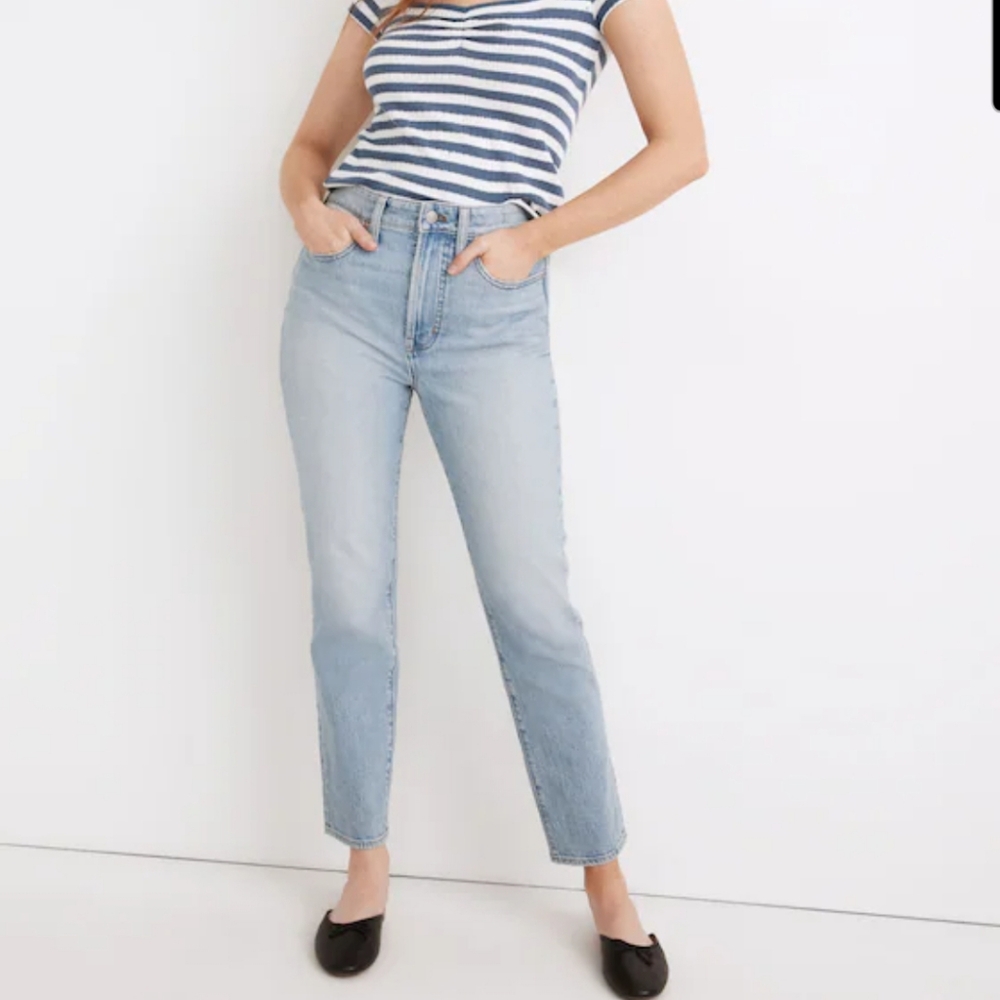Madewell Fiore Wash The Curvy Perfect Vintage Jean Size 26